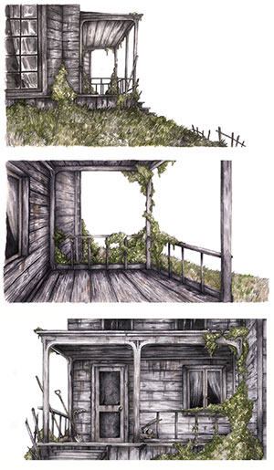 Concept art for Metallica's 'Here Comes Revenge' by Adam Oehlers