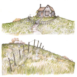 Concept art for Metallica's 'Here Comes Revenge' by Adam Oehlers